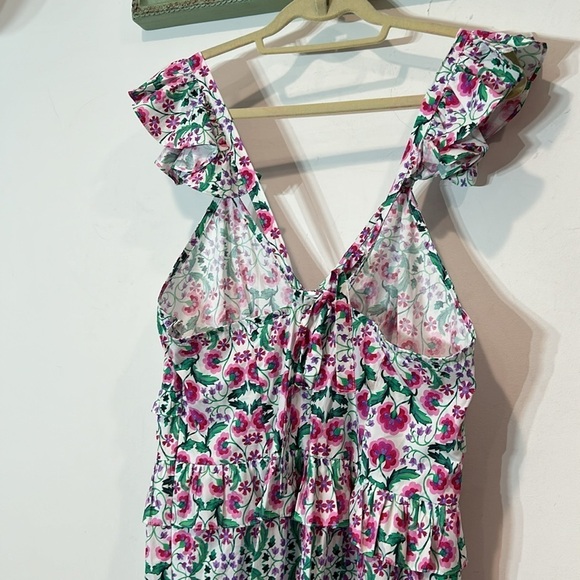 REVOLVE x MISA Los Angeles Morrison Dress in Spring Fuchsia Mix large new w tags - Picture 9 of 13